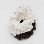 Organic Silk Scrunchie Set