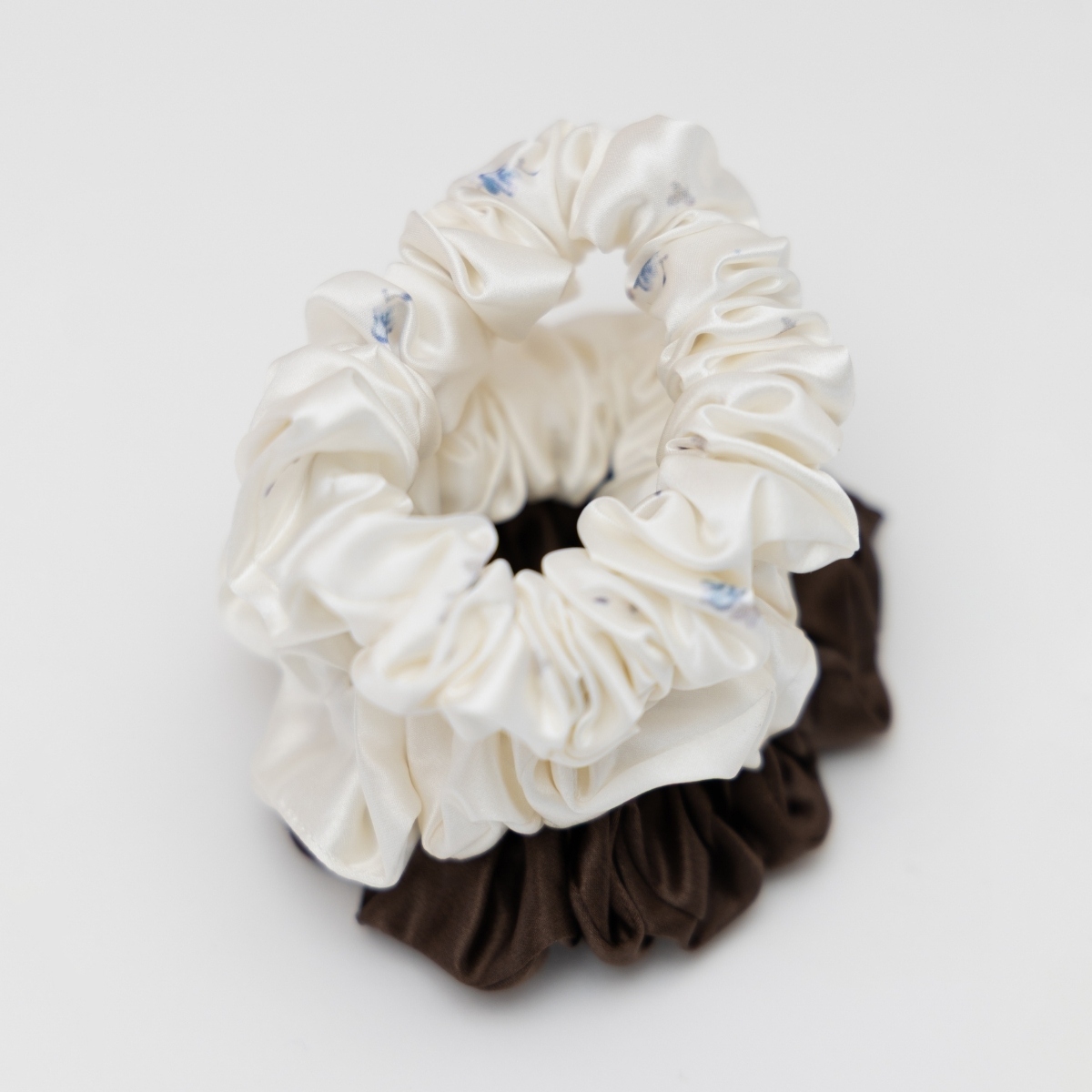 Organic Silk Scrunchie Set