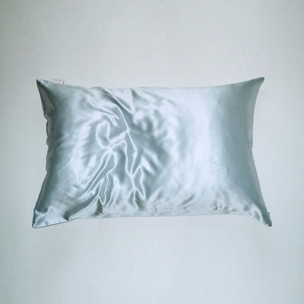 YU•MI Blue Haze | YUMI Organic Mulberry Silk Pillowcases