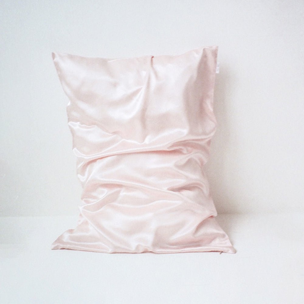 Organic Silk Pillowcase in Desert Rose - Yumi Silk