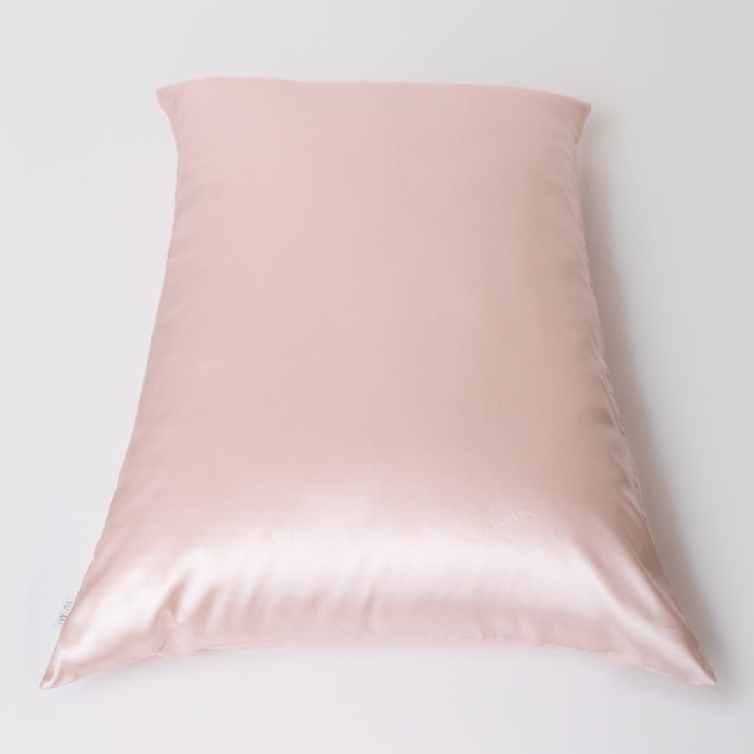 Organic Silk Pillowcase in Desert Rose - Yumi Silk