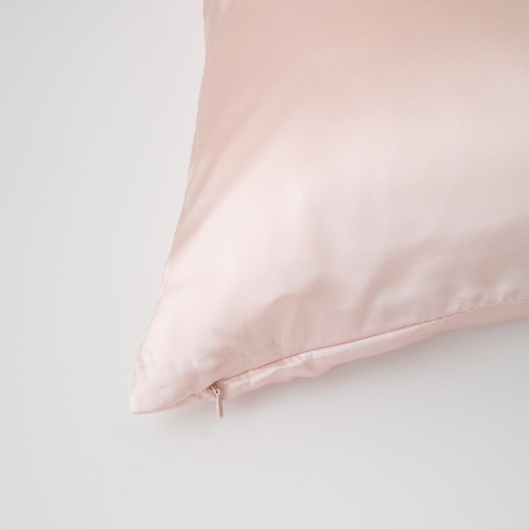 Organic Silk Pillowcase in Desert Rose - Yumi Silk