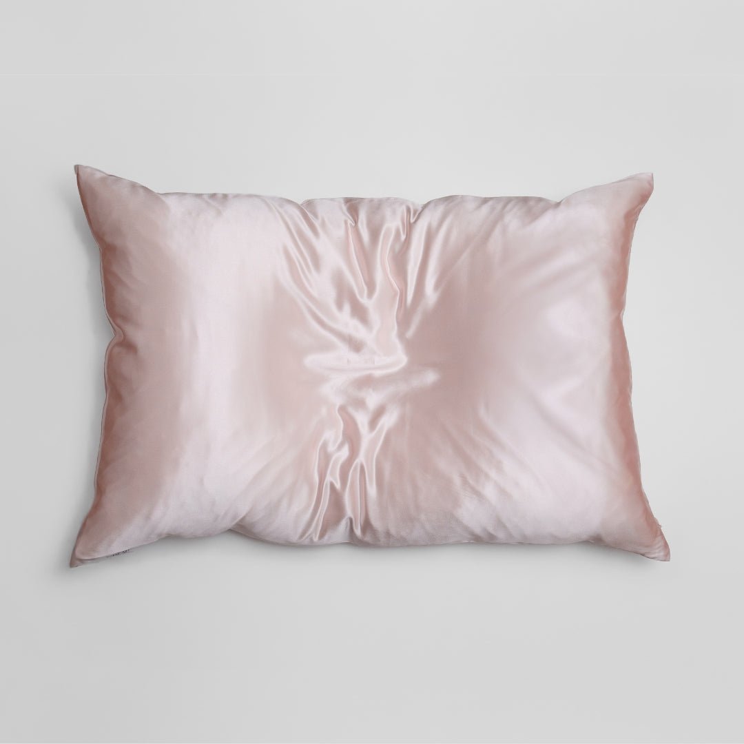 Organic Silk Pillowcase in Desert Rose - Yumi Silk