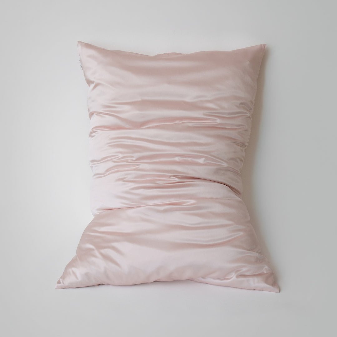 Organic Silk Pillowcase in Desert Rose - Yumi Silk