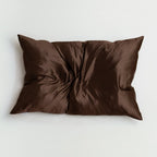 Organic Silk Pillowcase in Espresso - Yumi Silk