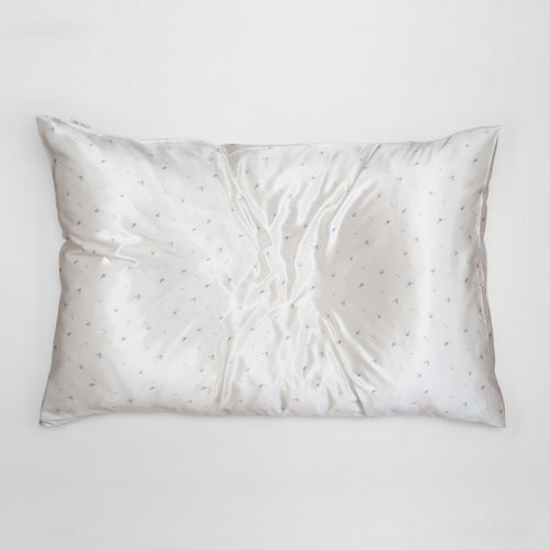 Organic Silk Pillowcase in Meadow - Yumi Silk