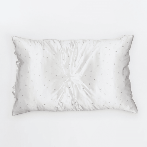 Organic Silk Pillowcase in Meadow - Yumi Silk
