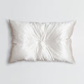 Organic Silk Pillowcase in White - Yumi Silk