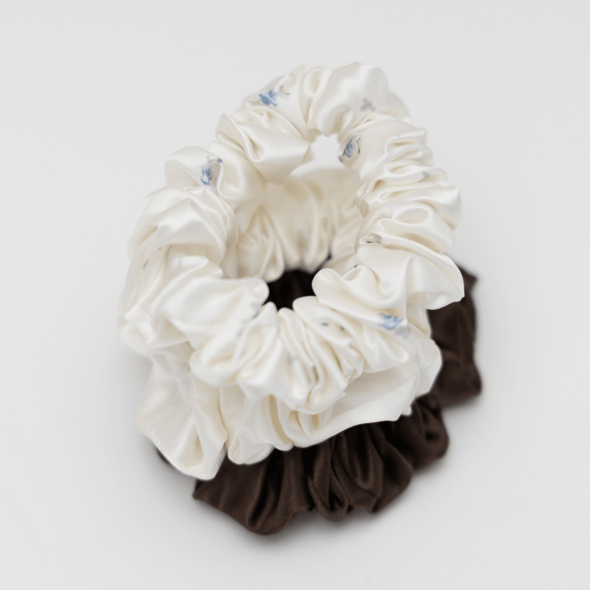 Organic Silk Scrunchie Set - Yumi Silk