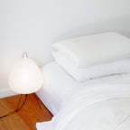 Silver Ion Infused Organic Silk Pillowcase in White - Yumi Silk