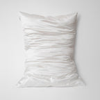 Silver Ion Infused Organic Silk Pillowcase in White - Yumi Silk