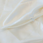 YU•MI White YUMI Organic Mulberry Silk Pillowcases