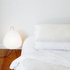 YU•MI White YUMI Organic Mulberry Silk Pillowcases