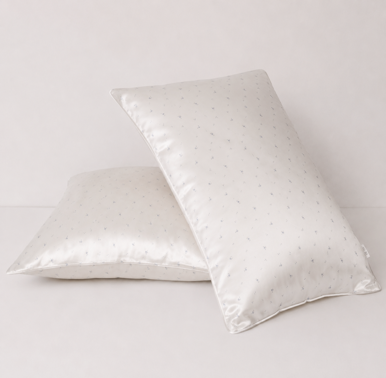 Organic Silk Pillowcase in Meadow
